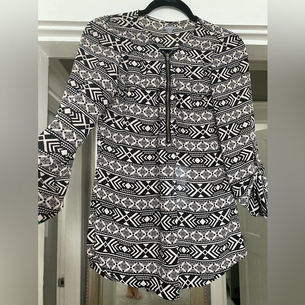 Charlotte Russe 1/4 zip top - size: small